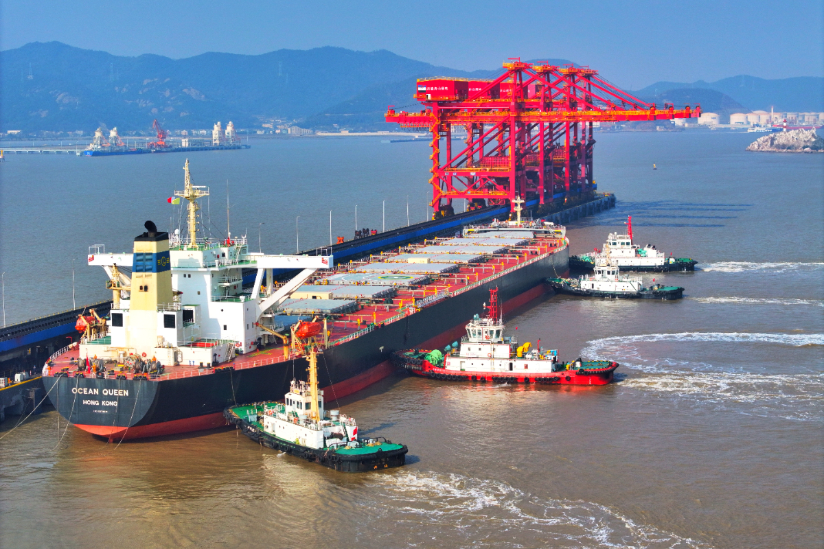 高質量發展看“浙”里 | 1500萬噸！浙能港口年進港量創紀錄